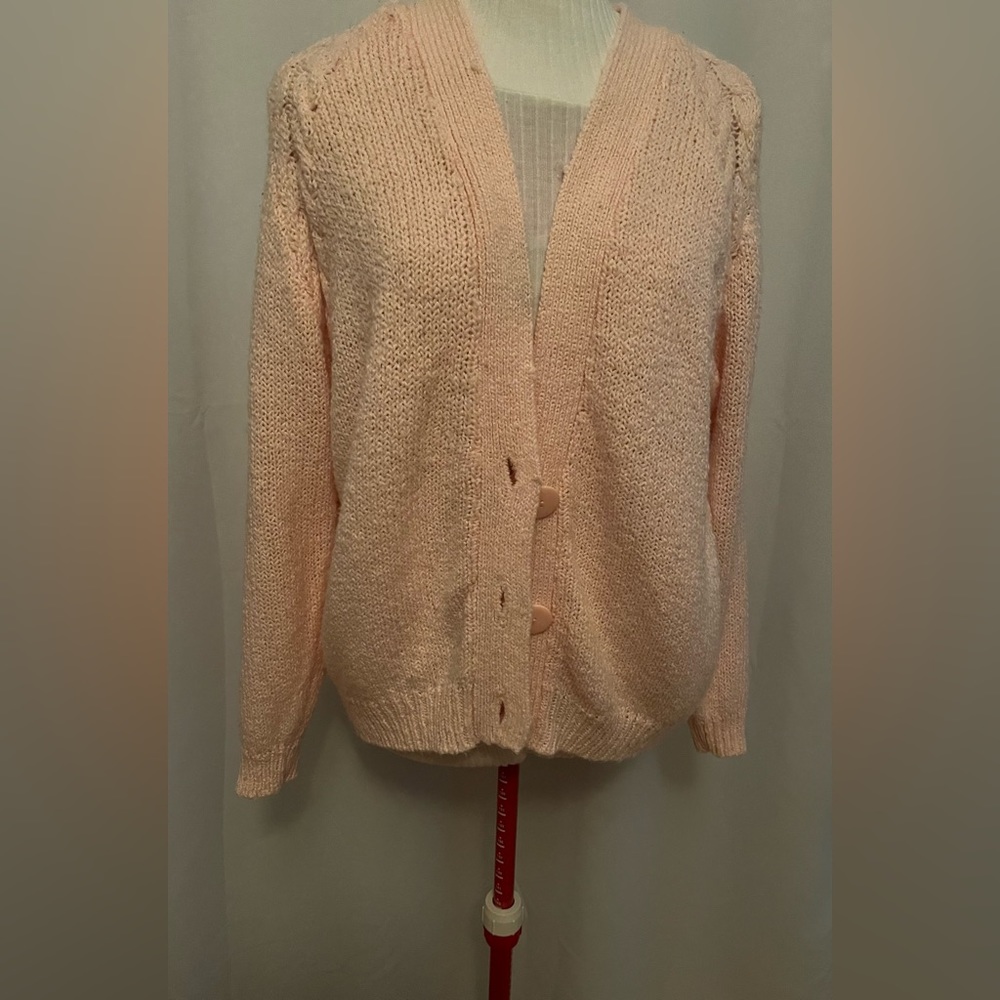 Medium Vintage TOI Pink Cardigan